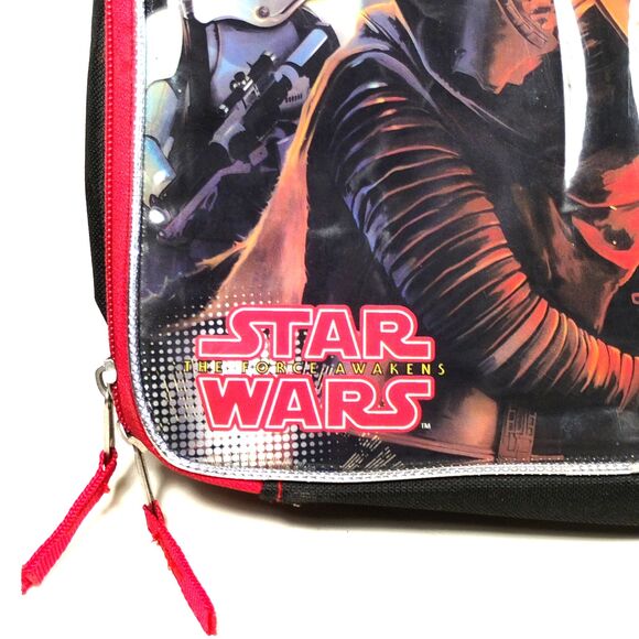 Star Wars Lunch Tote Bag 9x7x3 The Force Awakens Kit Stormtrooper Insulated - Picture 3 of 4